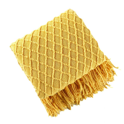 Uela – Kuscheldecke aus Korallenfleece im Einfarb-Look