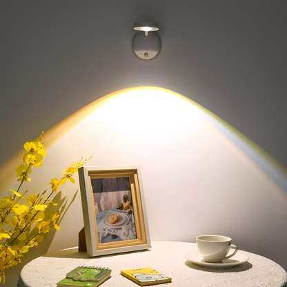 LumiSpot – Drahtlose LED-Wandleuchte mit Batterie