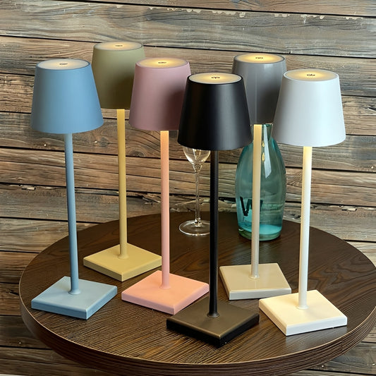 Isla – Wiederaufladbare Aluminium LED Tischleuchte