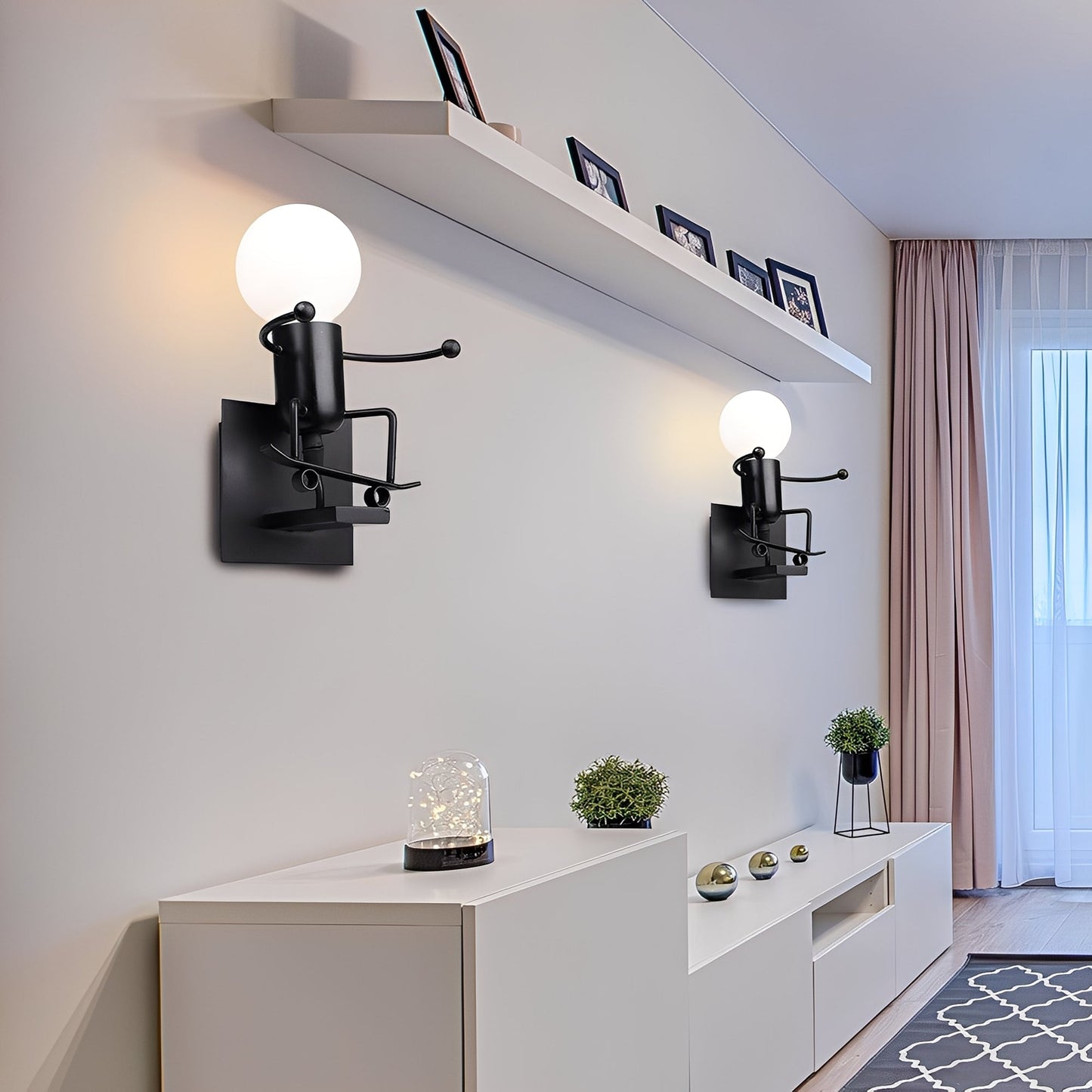 Mariku – LED-Wandleuchte mit originellem Design