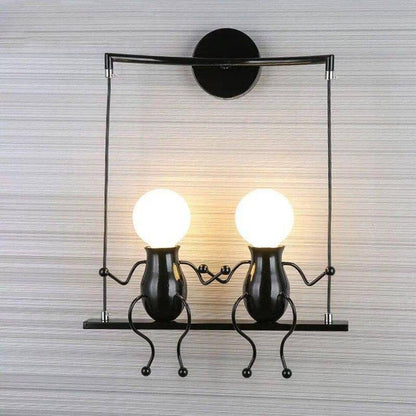 Maxim – Modische Flurlampe aus Schmiedeeisen