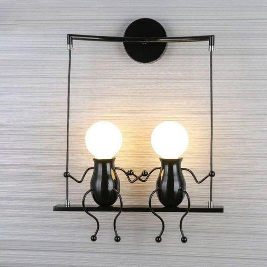 Maxim – Modische Flurlampe aus Schmiedeeisen