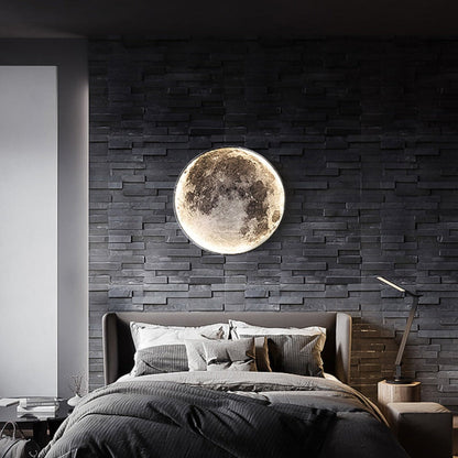 Stjärnklart - 3D LED Mond oder Erde Deckenlampe