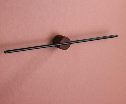 TowelCraft – Moderner Wand-Handtuchhalter aus schwarzem Metall