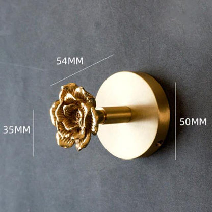 BrassWild – Messing-Wandhaken in Tierform für dekorative Akzente