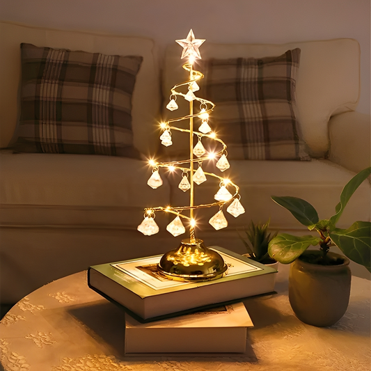Yamira – Kristall Weihnachtsbaum LED-Lichterkette