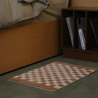 KaroWeich – Extra weicher Badteppich mit stylischem Karodesign