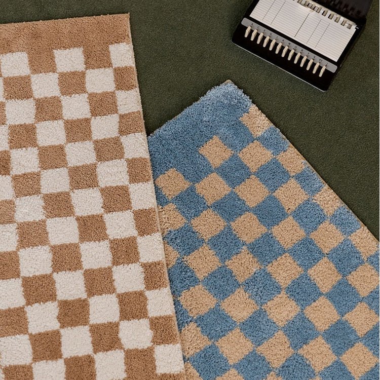 KaroWeich – Extra weicher Badteppich mit stylischem Karodesign