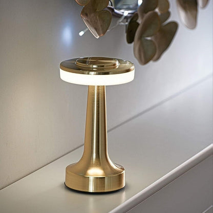 Zamira – Wiederaufladbare Hantel-Tischlampe