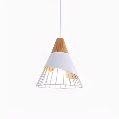 Elsa – Skandinavische Holz-Deckenlampe