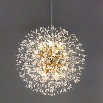 KristallKlar – Elegante LED-Pendelleuchte mit Lichtbrechungseffekt
