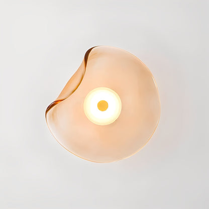 Brise – Glas Wandlampe im modernen Stil