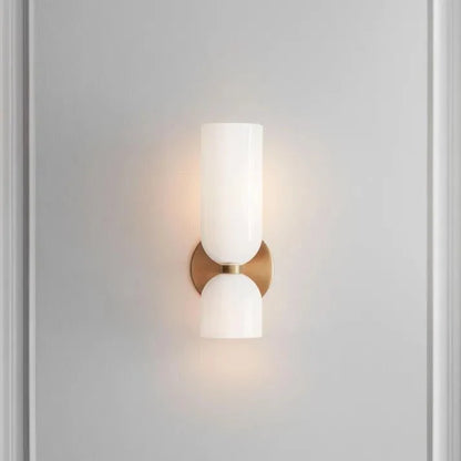 DuoGlas – Doppelköpfige LED-Wandleuchte