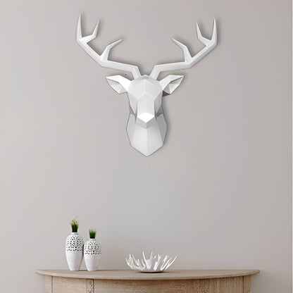NordicAntler – Antilopenkopf-Wanddeko im Vintage-Stil